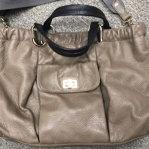 Halogen Purse- Nordstrom.  Beige w/ gold hardware